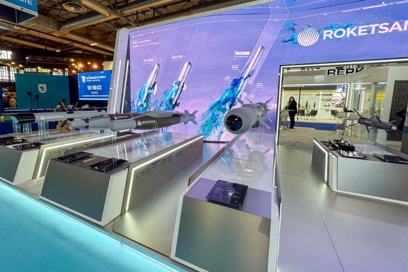 ROKETSAN, İleri Teknoloji Savunma Sistemleriyle &nbsp;Paris&rsquo;te Sahneye &Ccedil;ıktı