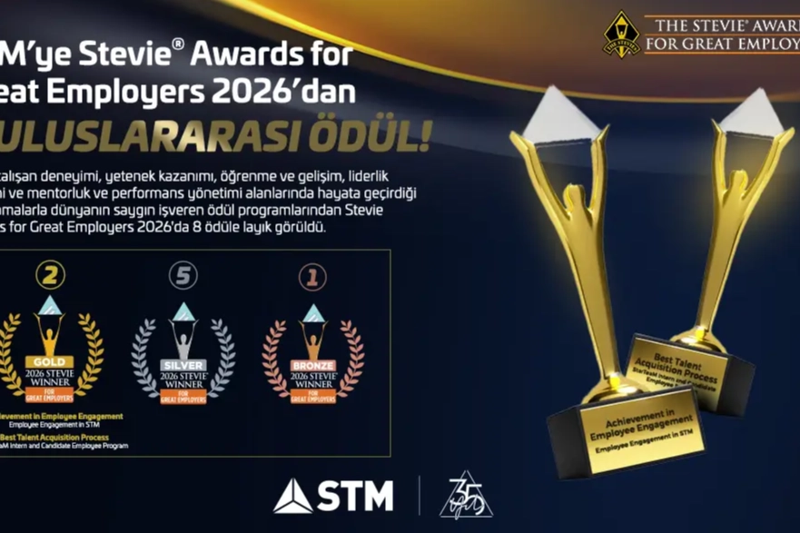 STM’ye Dünyanın Saygın İşveren Ödül Programından 8 Uluslararası Ödül