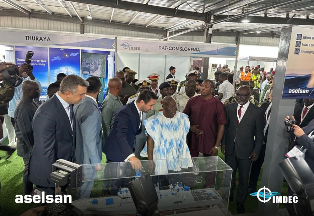 ASELSAN, Gana IMDEC Fuarı’nda son teknoloji deniz sistemlerini sergiledi