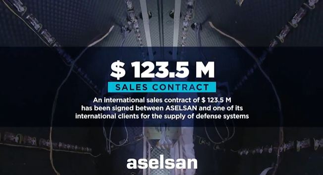 ASELSAN'dan 123,5 milyon dolarlık sözleşme