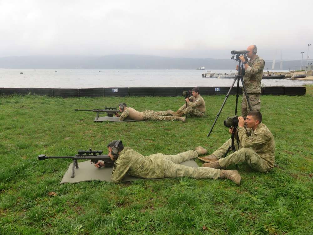 Askeri personele “Keskin Nişancı Kursu” verildi