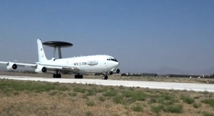 NATO’ya ait E-3A AWACS tarafından uçuş görevi gerçekleştirildi