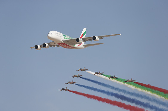 DUBAI Air Show 1. Gün 